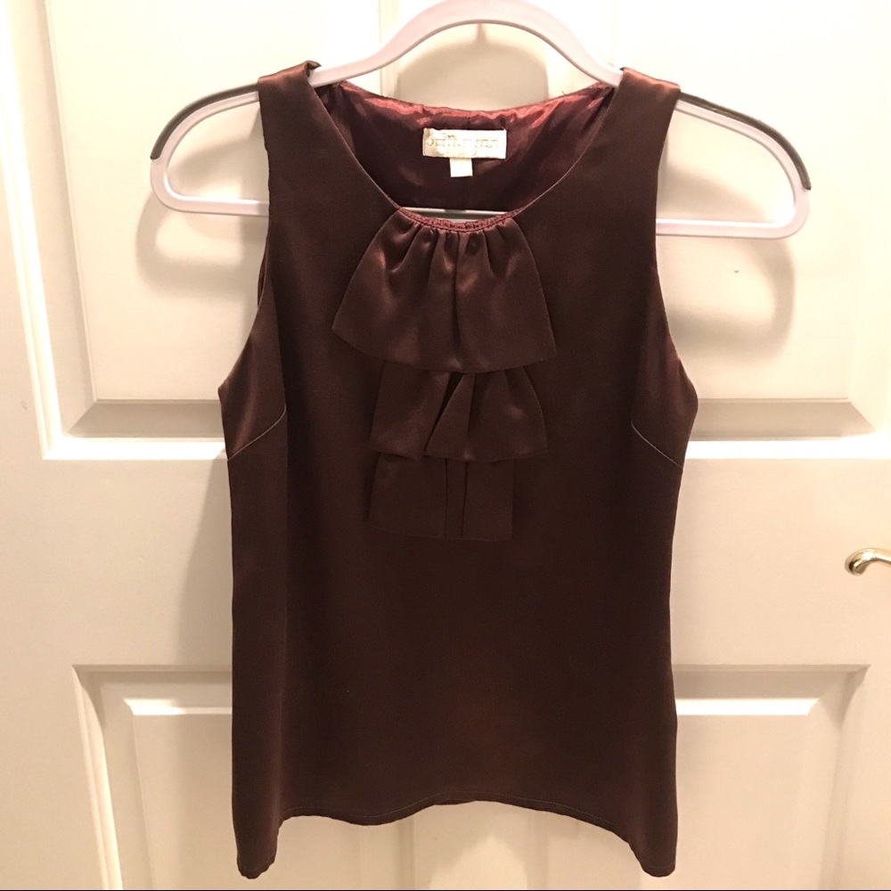 Britt Ryan Silk sleeveless Blouse